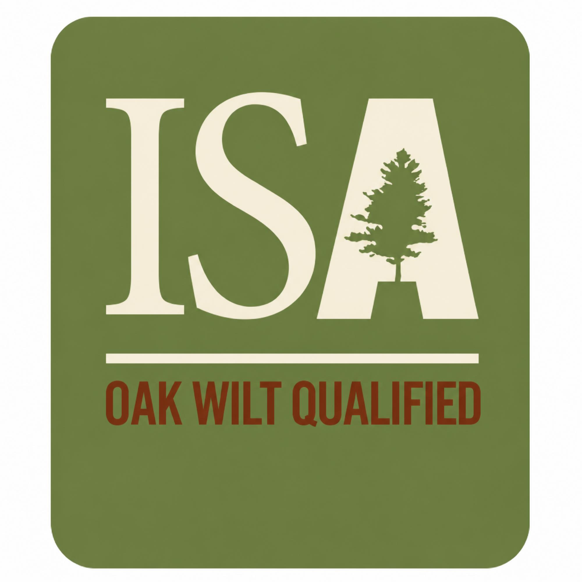 ISA Oak Wilt Qualified badge